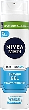 Cooling Shaving Gel for Sensitive Skin - NIVEA MEN Sensitive Cool Barber Shaving Gel — photo N3