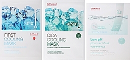 Fragrances, Perfumes, Cosmetics Set - Cell Fusion C Mask Trial Kit (low pH pHarrier mask/25ml + first coolig mask/27g + cica cooling mask/27g)