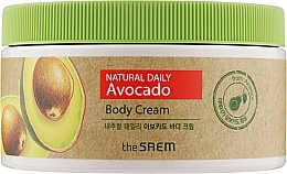 Body Cream with Avocado Oil - The Saem Natural Daily Avocado Body Cream — photo N4