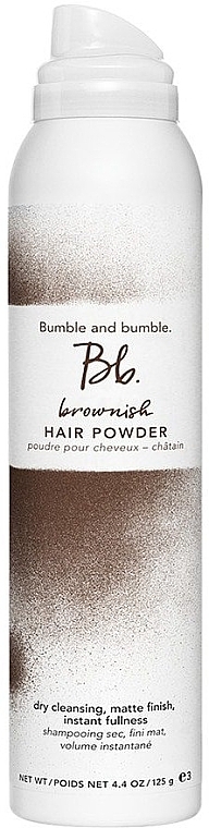 Dry Shampoo for Dark Hair - Bumble and Bumble Brownish Hair Powder — photo N1