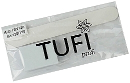 Disposable White Buffer Set, 120/150 - Tufi Profi — photo N2