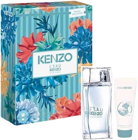 Kenzo L'eau Pour Femme - Set (edt/100ml + b/lot/75ml)	 — photo N1