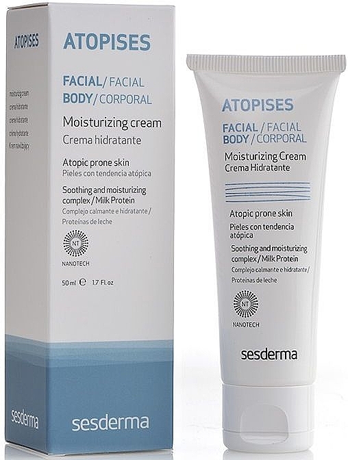 Moisturizing Cream - SesDerma Laboratories Atopises Moisturizing Cream — photo N1