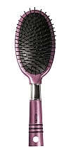 Massage Hair Brush, 1752, purple - Titania — photo N1