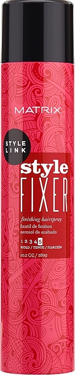 Styling Finishing Hair Spray - Matrix Style Link Fixer Finishing Hairspray — photo N1