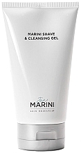 Fragrances, Perfumes, Cosmetics Men Cleansing & Shaving Gel with Moisturizing & Regenerating Effect - Marini Shave & Cleansing Gel