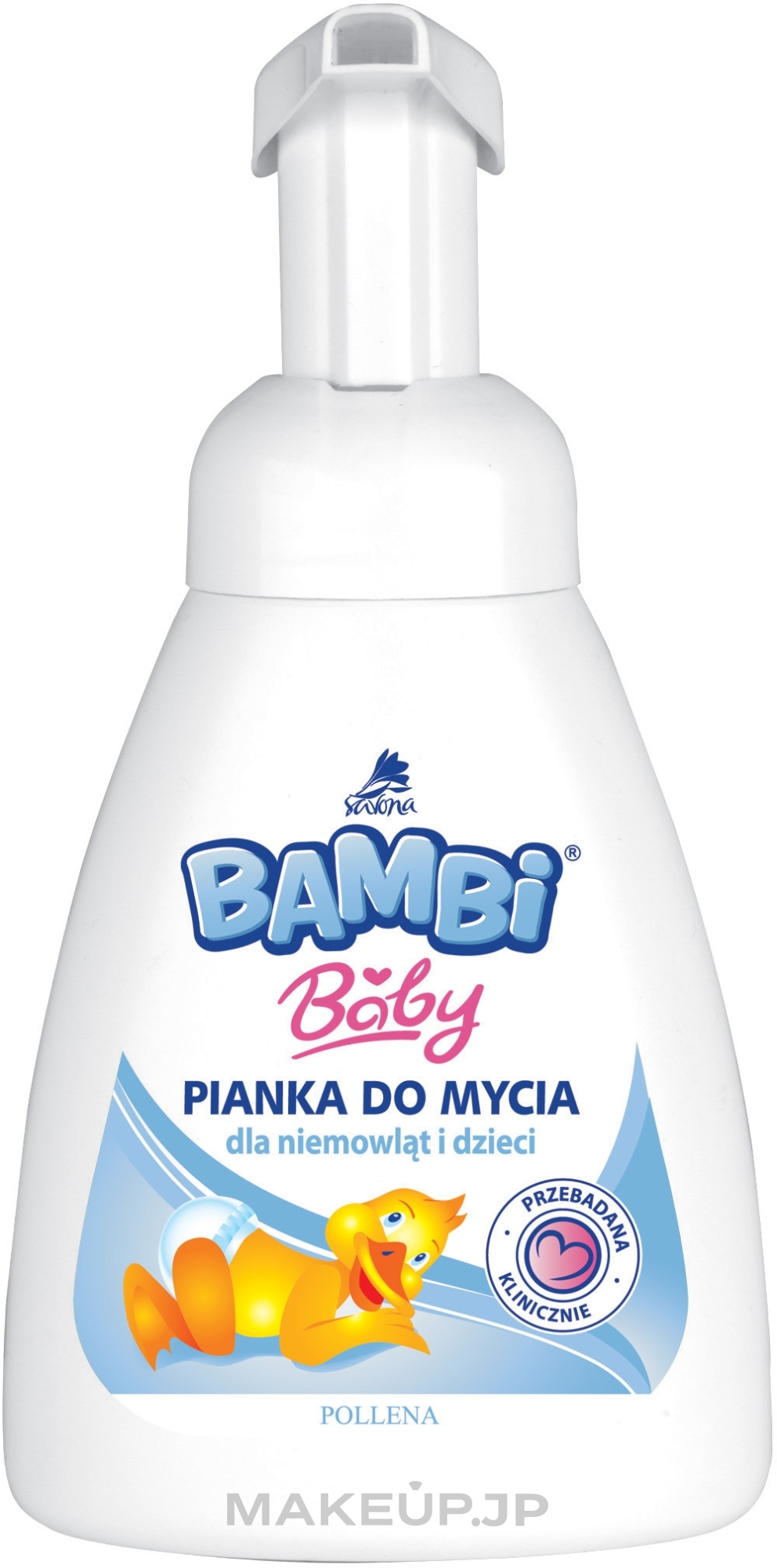 Baby & Kids Bathing Foam - Pollena Savona Bambi Baby Washing Foam For Babies and Children — photo 250 ml
