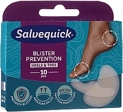 Blister & Scratch Patches, mix - Salvequick Foot Care — photo N1