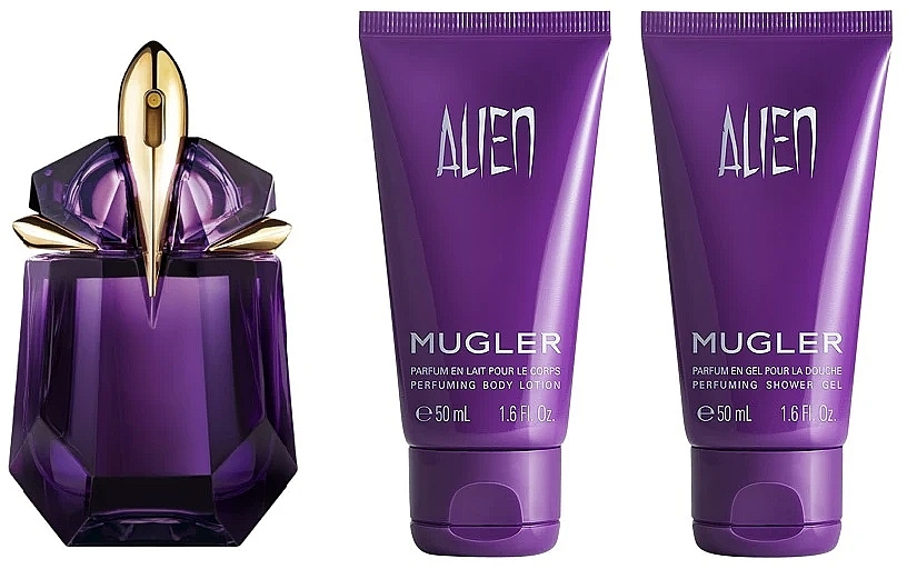 Mugler Alien - Set (edp/30ml + b/lot/50ml + sh/gel/50ml) — photo N2