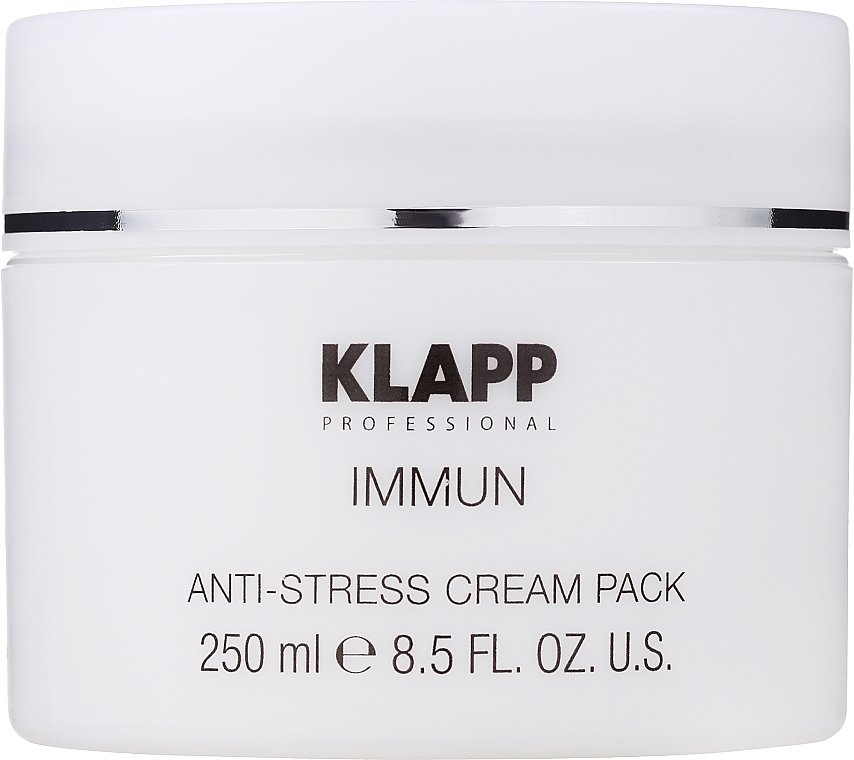 Anti-Stress Face Cream Mask - Klapp Immun Anti-Stress Cream Pack — photo N3