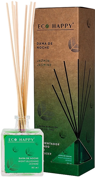 Ladies of the Night Fragrance Diffuser - Eco Happy Tropical Mango Reed Diffuser — photo N1