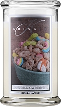 2-Wick Scented Candle in Glass - Kringle Candle Marshmallow Morning — photo N2