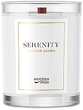 Fragrances, Perfumes, Cosmetics アロマキャンドル - Wooden Spoon Serenity Natural Scented Soy Candle