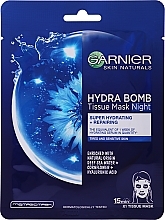 Fragrances, Perfumes, Cosmetics Face Mask - Garnier Skin Naturals Hydra Bomb Tissue Mask Sea Water