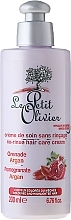 Fragrances, Perfumes, Cosmetics Colored Hair Cream - Le Petit Olivier Pomegranate Argan Hair Care Cream