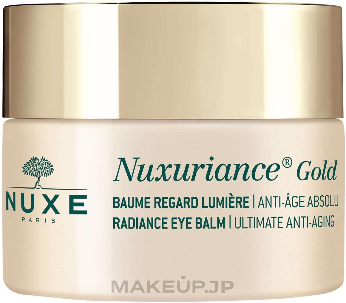 Brightening Eye Balm - Nuxe Nuxuriance Gold Radiance Eye Balm — photo 15 ml