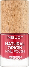 Nail Polish - Inglot Natural Origin Nail Polish — photo N1