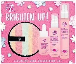 Set - W7 Brighten Up (serum/30ml+mist/75ml+wave/60ml + disc/1pcs) — photo N3