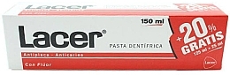 Fragrances, Perfumes, Cosmetics Toothpaste - Lacer Anticaries Toothpaste