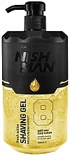 Shaving Gel - Nishman Shaving Gel No.8 Gold One — photo N1