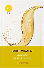 Facial Sheet Mask - The Saem Bio Solution Radiance Multi Vitamin Mask Sheet — photo N4