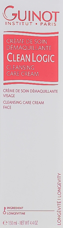 Gentle Cleansing Face Cream - Guinot Clean Logic Cleansing Care Cream — photo N5