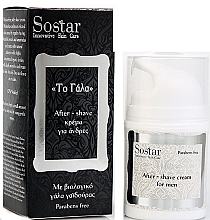 Fragrances, Perfumes, Cosmetics Moisturizing After Shave Cream - Sostar After Shave Moisturizing Cream With Donkey Milk For Men