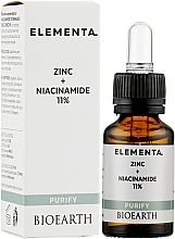 Zinc+Niacinamide 11% Face Serum - Bioearth Elementa Purify Zinc + Niacinamide 11% — photo N5