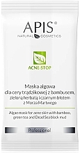Alginate Face Mask for Problem Skin - APIS Professional Algae Mask For Acne Skin (mini size) — photo N6