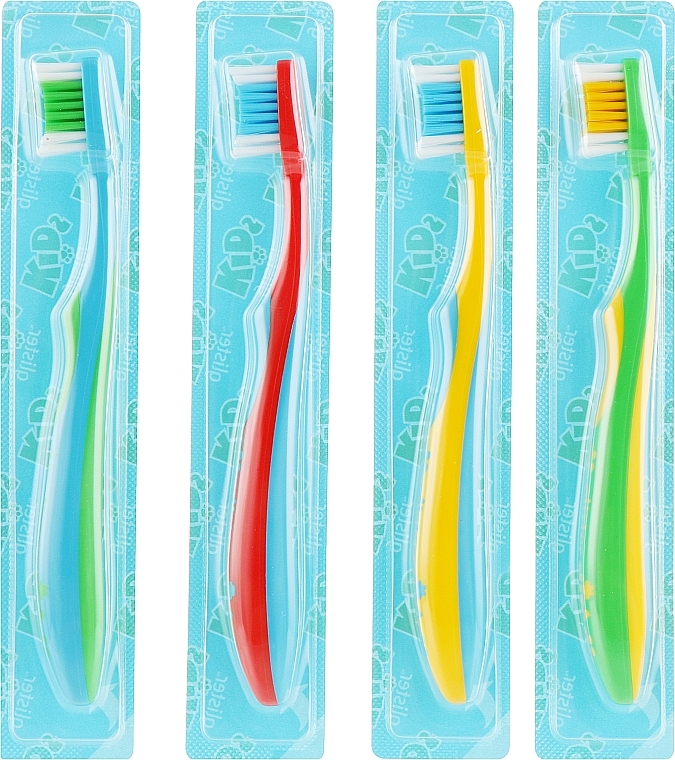 Kids Toothbrushes, 4 pcs - Amway Glister Kids — photo N15