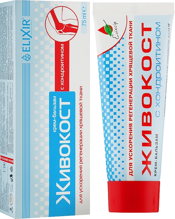 Regenerating Cream Balm with Chondroitin 'Honeysuckle' - Elixir — photo N1