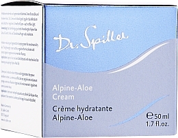 Fragrances, Perfumes, Cosmetics Face Cream - Dr. Spiller Alpine-Aloe Cream