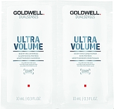 Fragrances, Perfumes, Cosmetics Set - Goldwell Dualsenses Ultra Volume Bodifying Set (shm/10ml + cond/10ml)