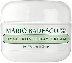 Fragrances, Perfumes, Cosmetics Facial Day Cream - Mario Badescu Hyaluronic Day Cream