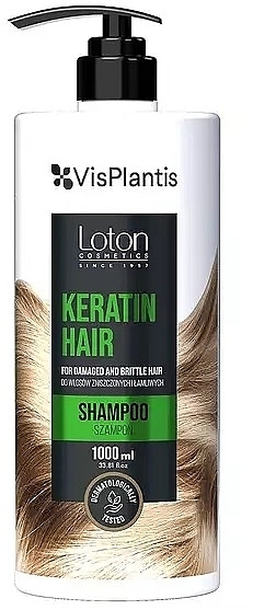 Keratin Hair Shampoo - Vis Plantis Loton Keratin Hair Shampoo — photo N2