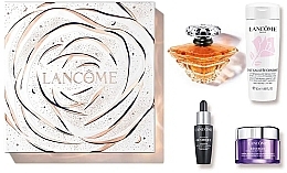 Fragrances, Perfumes, Cosmetics Lancome Tresor - Set (edp/100ml + f/milk/50ml + f/ser/mini/7ml + f/cr/mini/15ml)