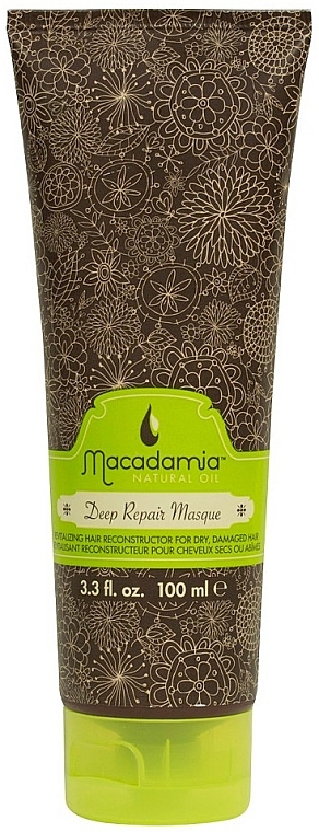 Repair Mask "Argan & Macadamia" - Macadamia Natural Oil Deep Repair Masque — photo N1