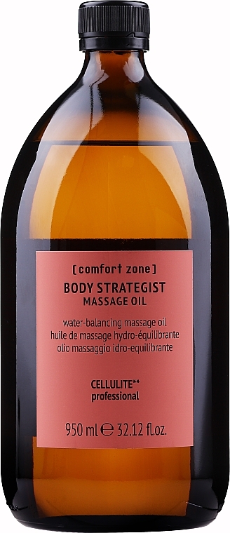 Anti-Cellulite Massage Oil - Comfort Zone Body Strategist Massage Oil — photo N1