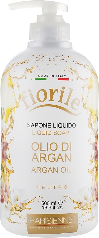 Liquid Soap "Argan Oil" - Parisienne Italia Fiorile Argan Oil Liquid Soap — photo N5