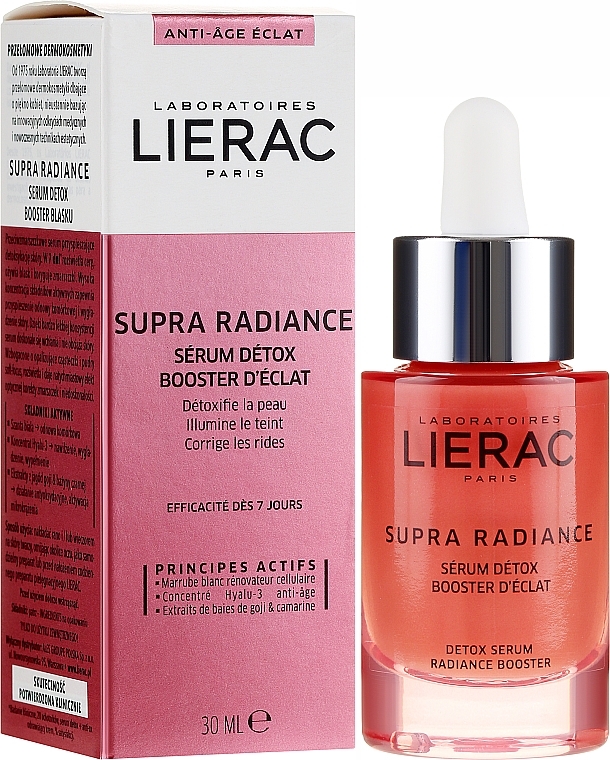 Skin Radiance Serum - Lierac Supra Radiance Detox Serum Radiance Booster — photo N2