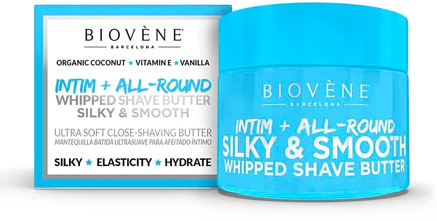 Smooth Shave Oil - Biovene Intima + All-Round Silky & Smooth Whipped Shave Butter — photo N1