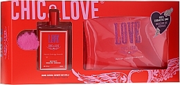 Fragrances, Perfumes, Cosmetics Chic&Love Love - Set (edt/100ml + bag)