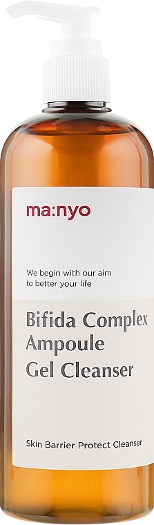 Bifidobacteria & Lactobacilli Cleansing Gel - Manyo Bifida Complex Ampoule Gel Cleanser — photo N2