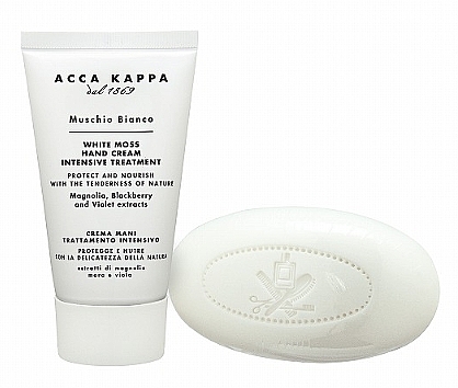 Acca Kappa White Moss - Set (h/cr/75ml + soap/150g) — photo N1
