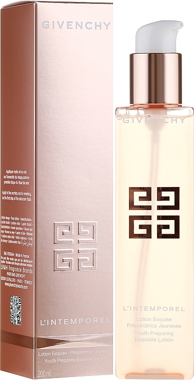 Exquisite Preparing Lotion for Young Skin - Givenchy L'Intemporel Global Youth Exquisite Lotion — photo N1