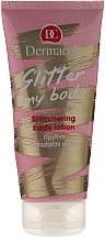 Fragrances, Perfumes, Cosmetics Moisturizing Glitter Body Milk - Dermacol Glitter My Body