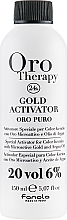 Fragrances, Perfumes, Cosmetics Activator with Microactive Gold 6% - Fanola Oro Gold