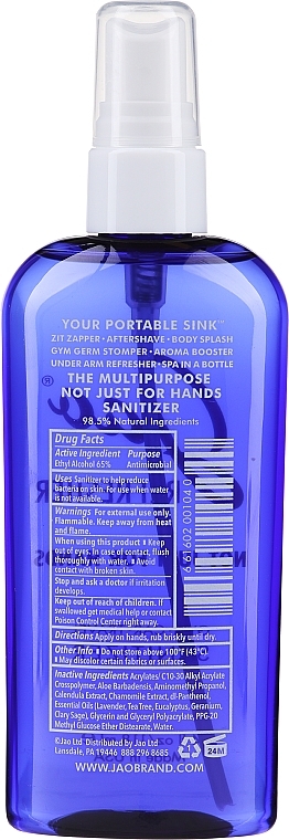 Hand Sanitizer - Jao Brand Hand Refreshener — photo N7