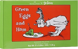 Eyeshadow Palette - I Heart Revolution Dr. Seuss Green Eggs and Ham Eyeshadow Palette — photo N5