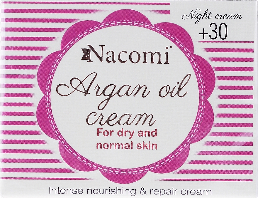 Night Face Cream - Nacomi Moroccan Argan Night Cream — photo N1